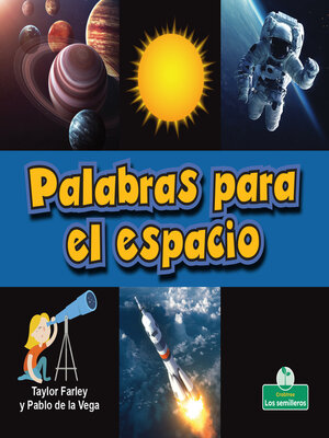cover image of Palabras para el espacio (Space Words)